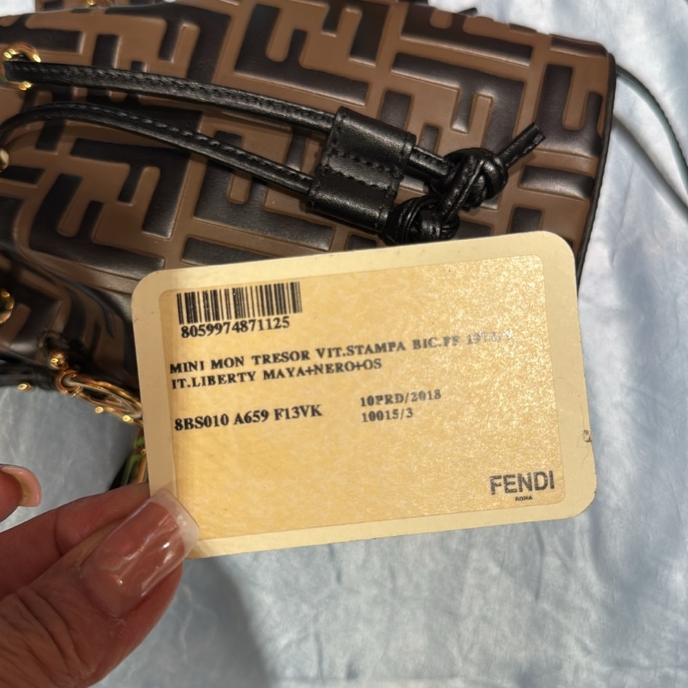 FENDI MINI MON TRESSOR - Picture 5 of 5